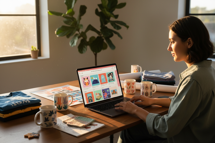 Dropshipping et print-on-demand sur Etsy